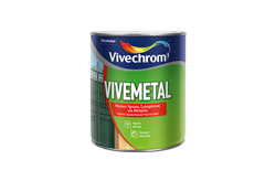 Ντουκόχρωμα Vivechrom Vivemetal Satin Λευκό 2,5L