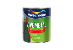 Ντουκόχρωμα Vivechrom Vivemetal Satin Μαύρο 2,5L