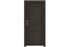 Πόρτα Ασφαλείας Master με Σχέδιο KT-167, 95X215cm Αριστερή Γκρι (Ren Grizio) με Κάσωμα