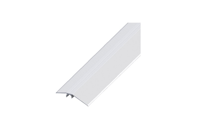 Προφίλ Σύνδεσης Δαπέδου Αλουμινίου Alfer 100x3.3cm Ασημί