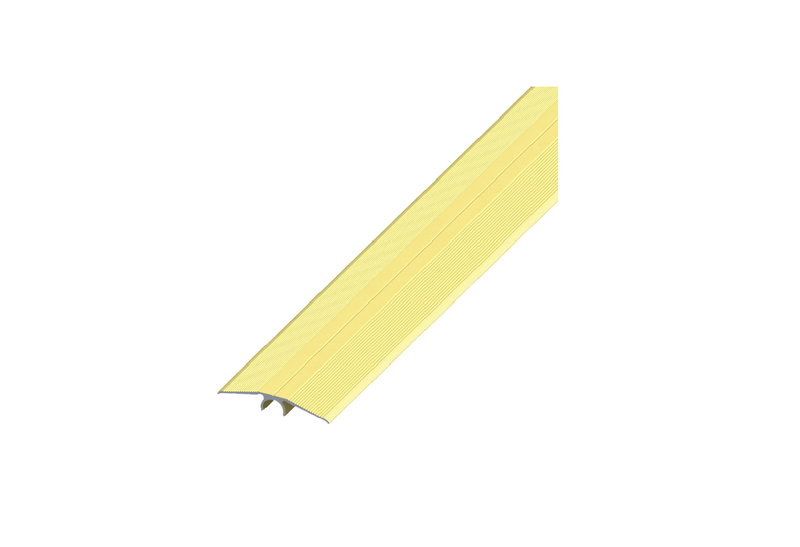 Προφίλ Σύνδεσης Δαπέδου Αλουμινίου Alfer 200x4.6cm Χάλκινο