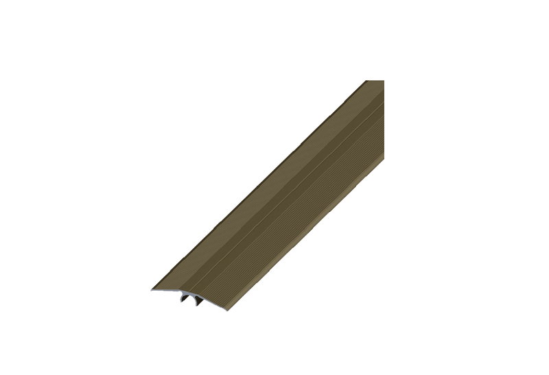 Προφίλ Σύνδεσης Δαπέδου Αλουμινίου Alfer 100x4.6cm Μπρονζέ