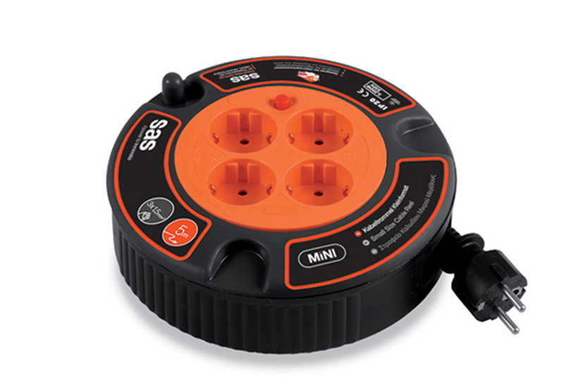 Μπαλαντέζα/Καρουλι Sas Mini 5M H05VV-F 3G1.5mm2