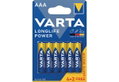 Μπαταρίες Αλκαλικές Varta Longlife Power ΑΑΑ  4+2τμχ