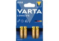 Μπαταρία Varta Longlife Extra AAA, 4 Τεμαχίων