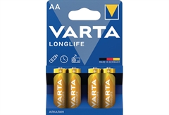 Μπαταρία Varta Longlife Extra AA, 4 Τεμαχίων