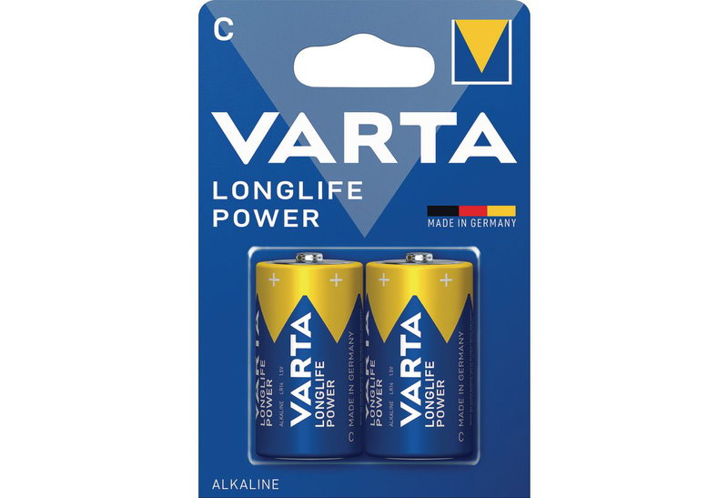Μπαταρίες Αλκαλικές Varta Longlife Power C 2τμχ