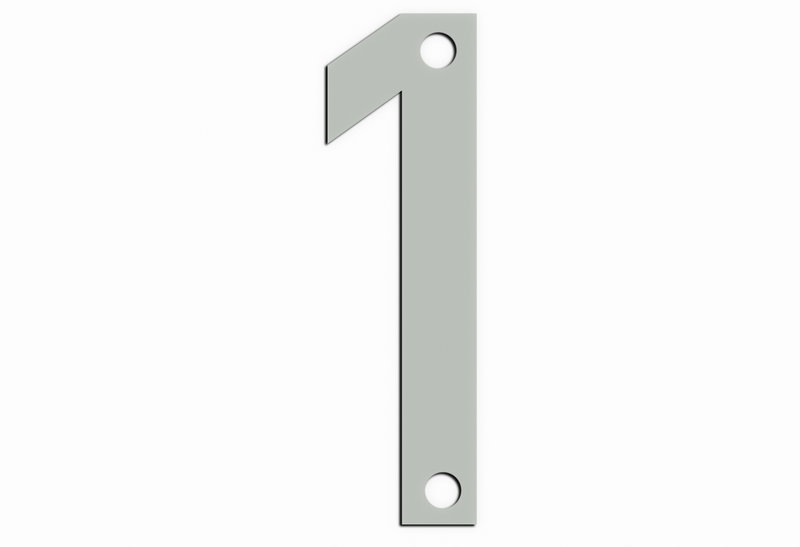 Αριθμός ''1'' 9cm