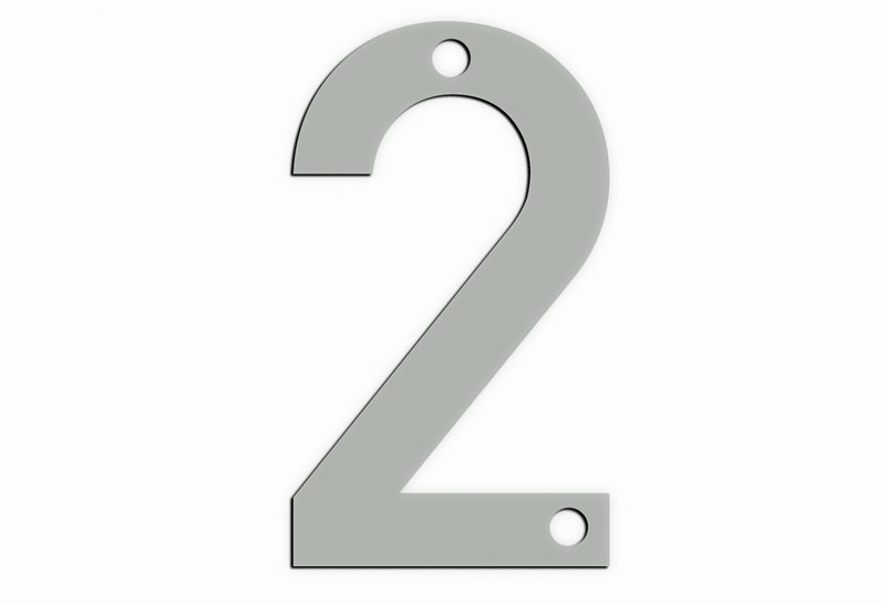 Αριθμός ''2'' 9cm