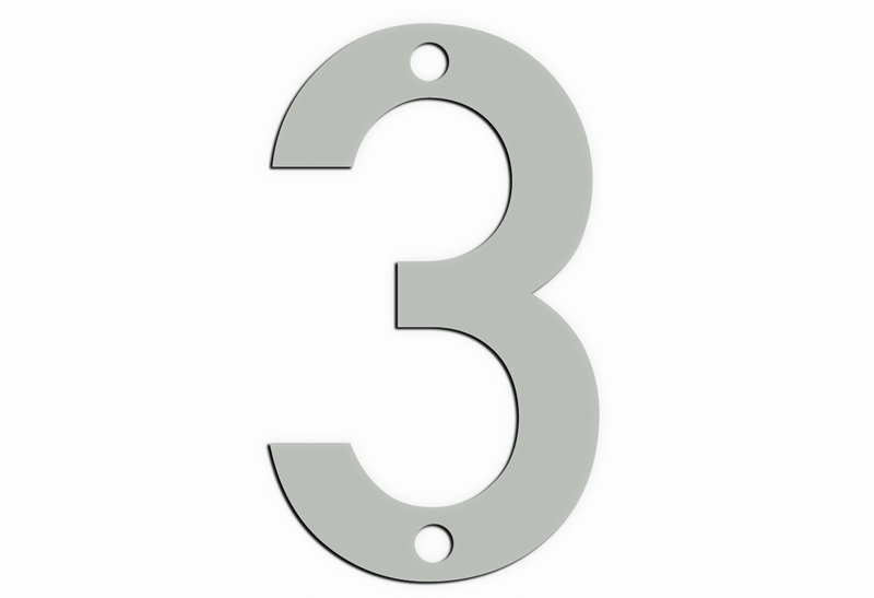 Αριθμός ''3'' 9cm