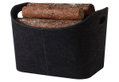 Καλάθι για Ξύλα Home&Camp M53.5XΠ43XΥ34cm Γκρι Felt