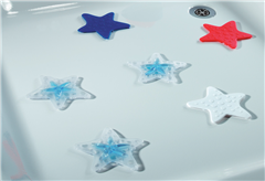 Σετ Αντιολισθητικά Μπάνιου Starfish Crystal 5τμχ