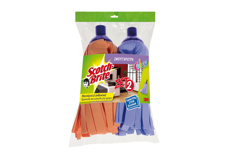 Σφουγγαρίστρα Scotch-Brite Colori 2 Τεμάχια