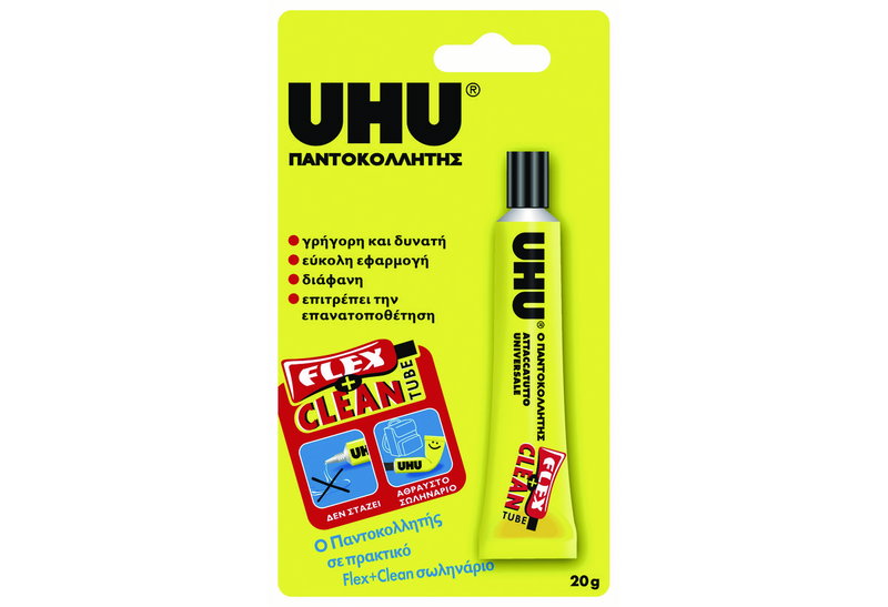 Κόλλα UHU Nο12 20mL Flex And Clean