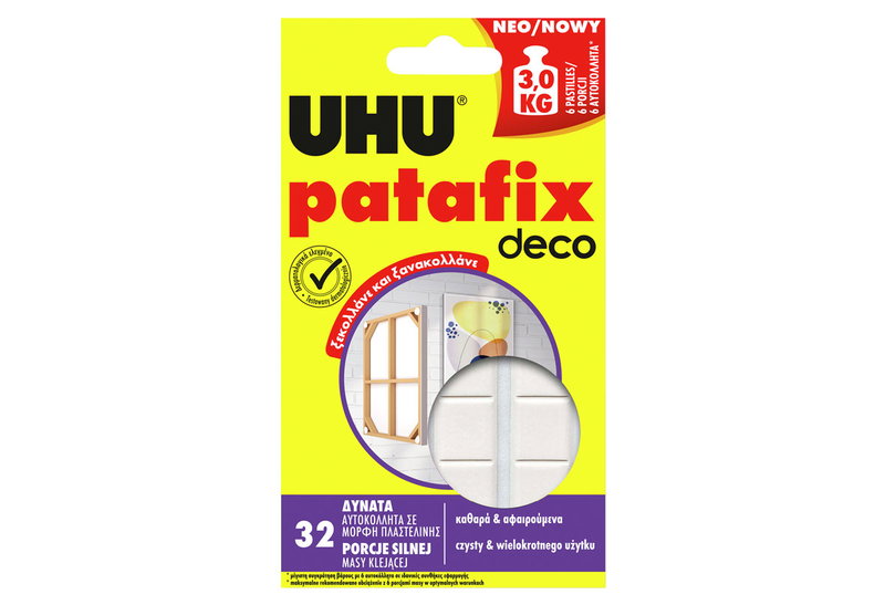 UHU Patafix Home Deco 32 Τεμαχίων