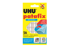 UHU Patafix Invisible Διπλής Όψεως 56 Τεμαχίων