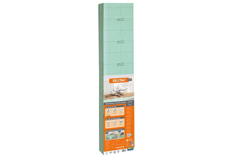 Υπόστρωμα Πατωμάτων XPS Selit Selitac 1200x125cm 2.2mm