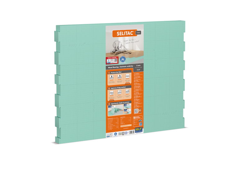 Υπόστρωμα Πατωμάτων XPS Selit Selitac 625x80cm 5mm