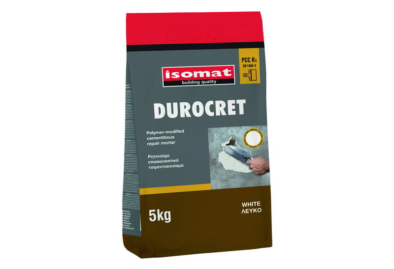 Επισκευστικό Κονίαμα Isomat Durocret 5kg Λευκό
