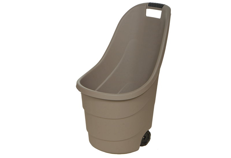 Καρότσι Μεταφοράς Κήπου Miltoplast 60lt Taupe