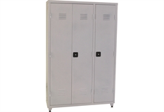 Ντουλάπα Μεταλλική Τρίφυλλη 120x44x190cm