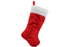 Χριστουγεννιάτικη Διακοσμητική Κάλτσα Κόκκινη 48cm
