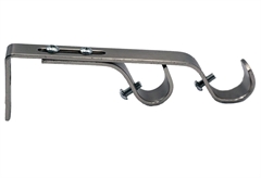 Βάση Διπλή Central Home για Φ19/28mm Επεκτεινόμενη Χρωμέ