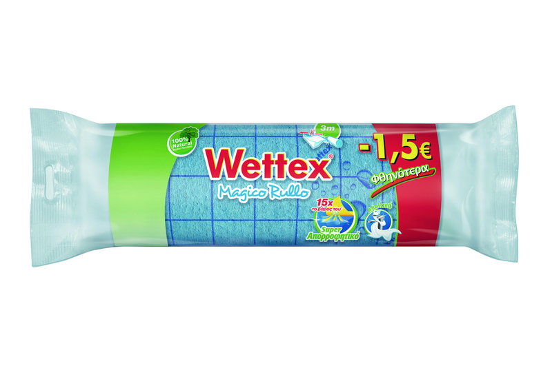 Wettex Μαγικό Ρολό 3 Μέτρων