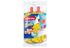 Ανταλλακτικό Σφουγγαρίστρας Vileda Supermocio Soft 1+1 Δώρο