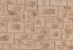 Επένδυση Τοίxου Γύψος Roc 13.5-34.5x8-19.5cm Μπεζ