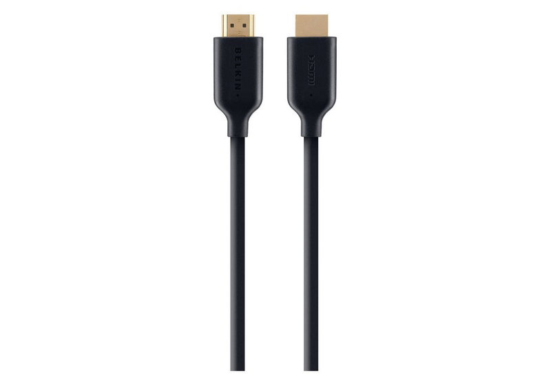 Belkin Καλώδιο HDMI M/M High Speed 1m Μαύρο/Χρυσό