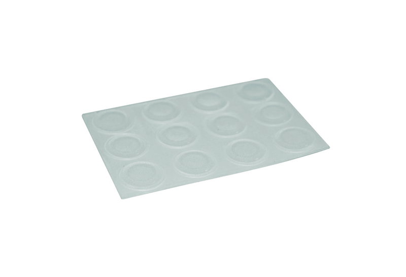 Αποσβεστήρας Θορύβου Αυτοκόλλητος Φ19.1X1.9mm Σετ 12 Τεμάχια