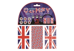 Μπαντάνα Oxford Comfy Σημαία Ηνωμένου Βασιλείου Σετ 3 Τεμάχια