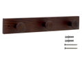 Κρεμάστρα Ash Wood Wenge με 3 Γάντζους