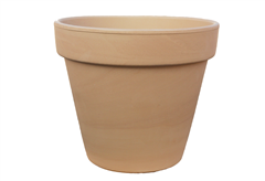 Γλάστρα Fitorio Φ17x15.5cm Μπεζ