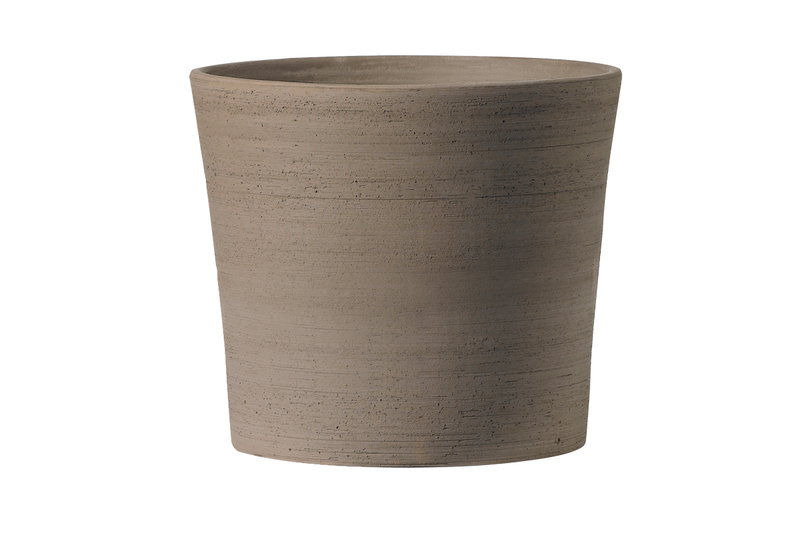 Γλάστρα Deroma Grafite Vaso Cilindrico Φ35x30cm