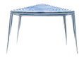 Trend Gazebo Ριγέ Λευκό-Μπλε Μ300xY250xΠ300cm