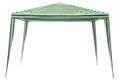 Trend Gazebo 3x3m Λευκή/Πράσινη