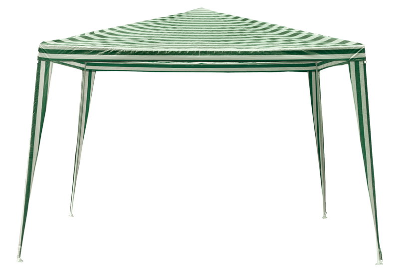 Trend Gazebo 3x3m Λευκή/Πράσινη