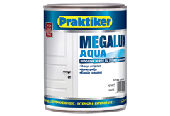 Ριπολίνη Νερού Ακρυλική Praktiker Megalux Aqua Satin Βάση TR 2,5L