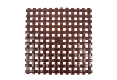 Αντιολισθητικό Πατάκι Ντουσιέρας Octopus Plexo 54x54cm Καφέ