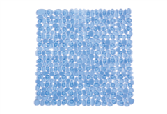 Αντιολισθητικό Πατάκι Ντουσιέρας Octopus Βότσαλο 54x54cm Σιέλ