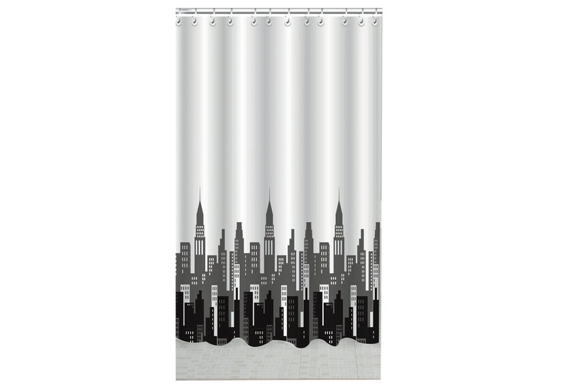 Κουρτίνα Μπάνιου Υφασμάτινη City 180X200cm
