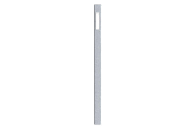 Φύλλο Πόρτας GS Υ223cm Γκρι με Μεντεσέ