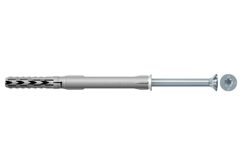 Στήριγμα Πλαισίου 10x120mm Fischer SXR & Στριφώνι 7x107mm 4 Τεμάχια