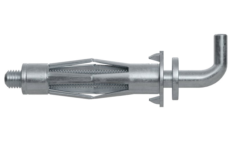 Αγκύριο Γυψοσανίδας Fischer 10X37mm με Γάντζο Σετ 4 Τεμάχια