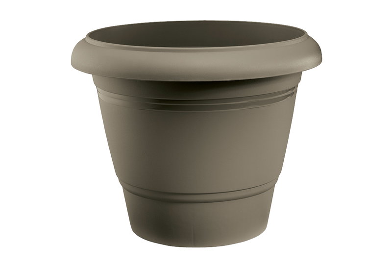 Γλάστρα Plastona Festone Φ28x23cm Καφέ