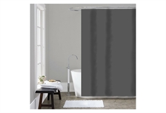 Κουρτίνα Μπάνιου Υφασμάτινη Ανθρακί 180X180cm