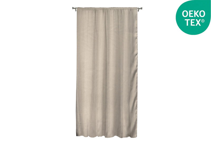 Κουρτίνα Easy Home Blackout 270x140cm Taupe με Τρέσα