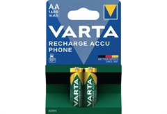 Μπαταρία Επαναφορτιζόμενη Varta Phone Accu AA, 2 Τεμαχίων